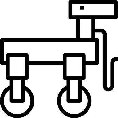 Köpek oyuncağı simgesi, vektör çizimi