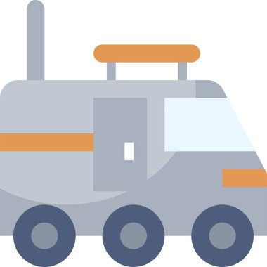 Koloni taşıma simgesi, vektör illüstrasyonu 