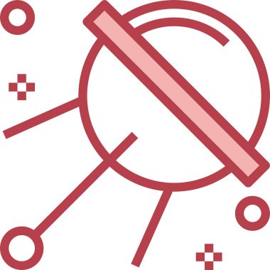 uydu istasyonu vektör illüstrasyonu