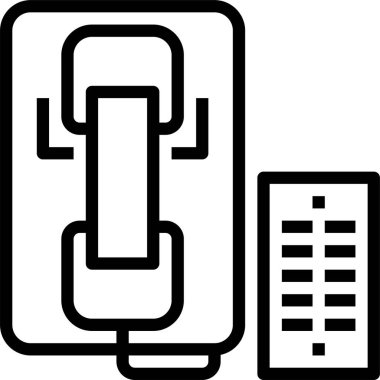 telefon konsepti vektör illüstrasyonu 