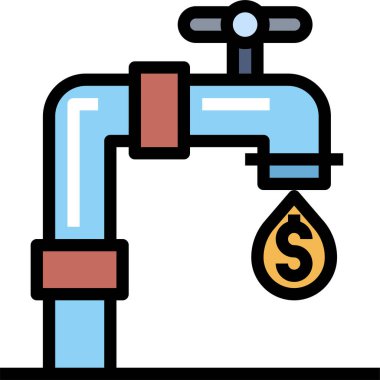 musluk kutsal kişilerin resmi, vektör çizim