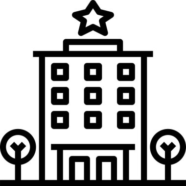 ev simgesi konsept vektör çizimi 