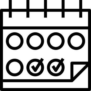 Zaman kavramı vektör çizim 