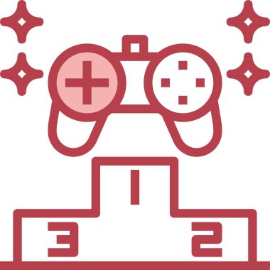 Asgari Oyun Sembolü, Akış Modern Oyunları, Kablosuz Denetleyici Simgesi