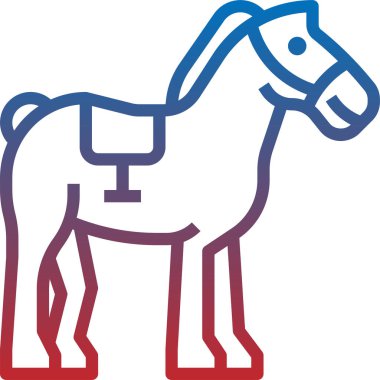 hayvan simgesi vektör illüstrasyonu 