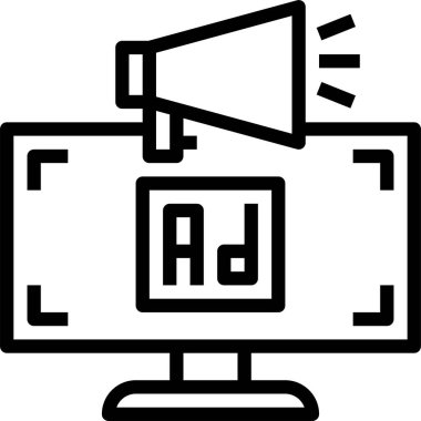 İçerik simgesi, vektör çizimi