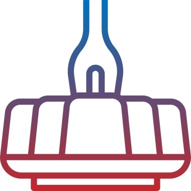 yiyecek ve içecek konsepti vektör modern resimleme simgesi 