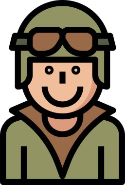 avatar simgesi vektör illüstrasyonu