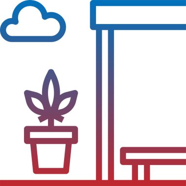 marijuana konsept vektör illüstrasyonu 