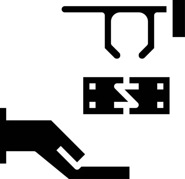Grafická Ikona Ilustrací Vektoru Lidí — Stockový vektor
