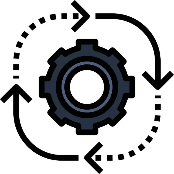 Concept Management Ilustrație Vectorială Modernă — Vector de stoc