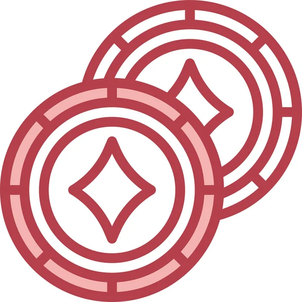 Poker konsepti vektör illüstrasyonu 