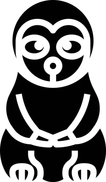 Animal Icono Vector Ilustración — Vector de stock