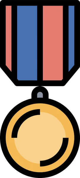 Medalha Prêmio Vetor Ilustração —  Vetores de Stock