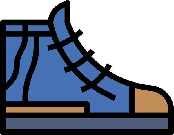 Boot Ikon Vektor Illustration — Stock vektor