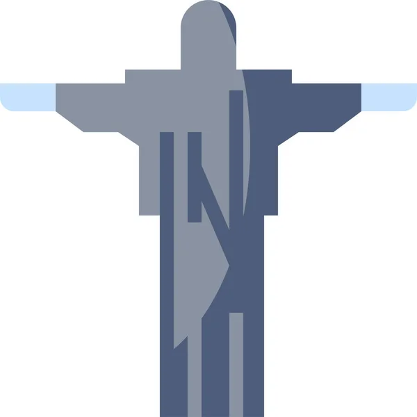 Ícone Jesus Ilustração Vetorial —  Vetores de Stock