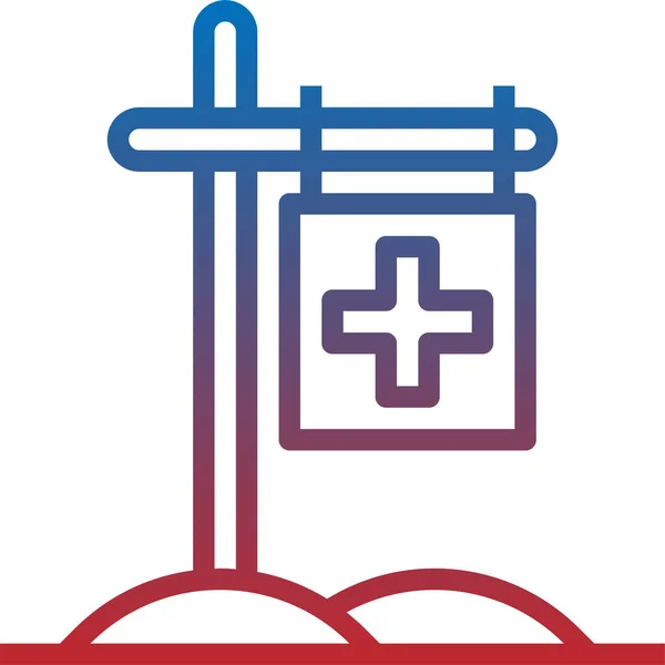 Icon Vektor Illustration Gesundheits Und Medizinkonzept — Stockvektor