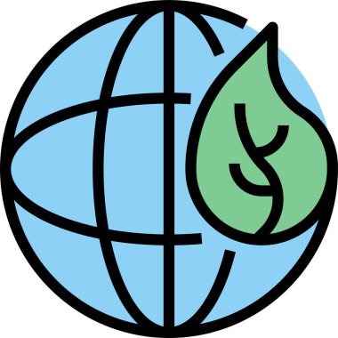 Çevre elektriği, vektör illüstrasyonu