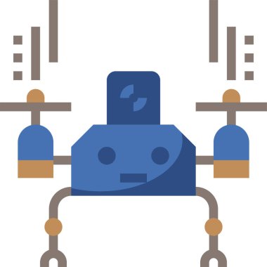 Fotoğraf ve video dron simgesi 