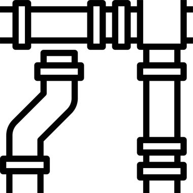 boru gazı vektör illüstrasyonu 