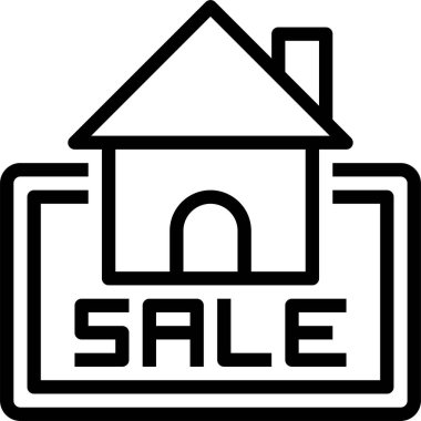 Gayrimenkul konsepti vektör illüstrasyonu 