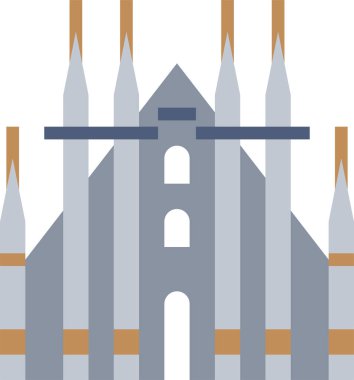 mimari konsepti grafik vektör illüstrasyonu 