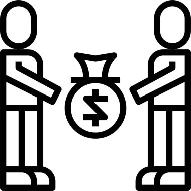 Onursuz simge, vektör illüstrasyonu