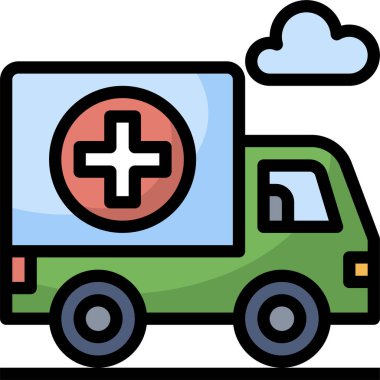 Charity simgesi, vektör illüstrasyonu