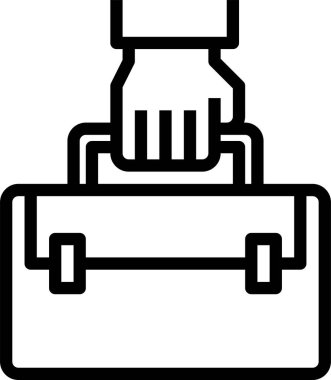 iş ve mali simge konsept vektör çizimi 