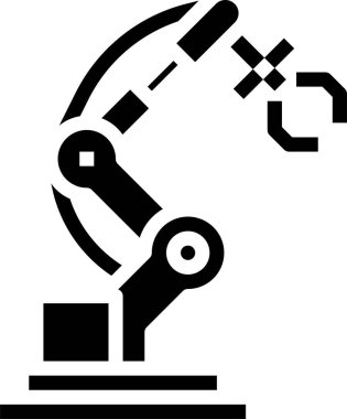 Robot teknolojisi mekanik konsept vektör çizimi 