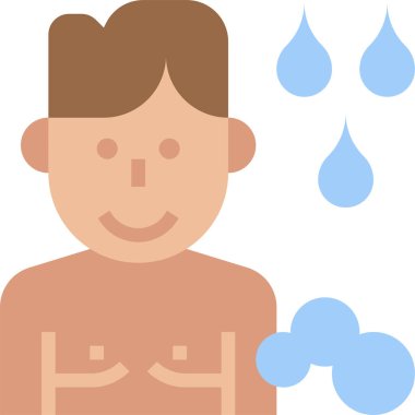 sıvı aqua su kavramı grafik vektör çizimi