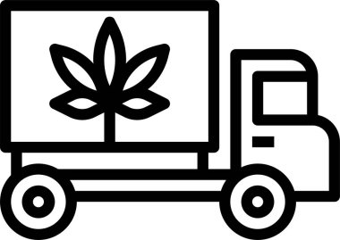 marijuana konsept vektör illüstrasyonu 