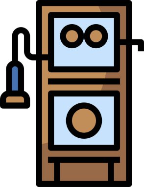 telefon konsepti vektör illüstrasyonu 