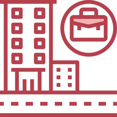 Yol yolu konumu konum konsept vektör illüstrasyon simgesi 