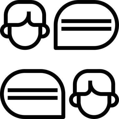 ağ simgesi, vektör illüstrasyonu