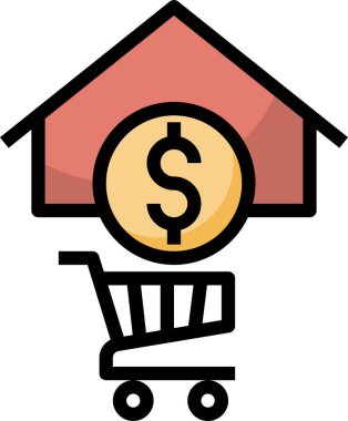 mimari konsepti grafik vektör illüstrasyonu 