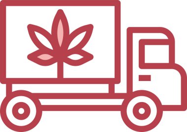 marijuana konsept vektör illüstrasyonu 