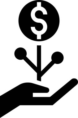 büyüme simgesi, vektör illüstrasyonu