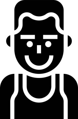 avatar simgesi vektör illüstrasyonu