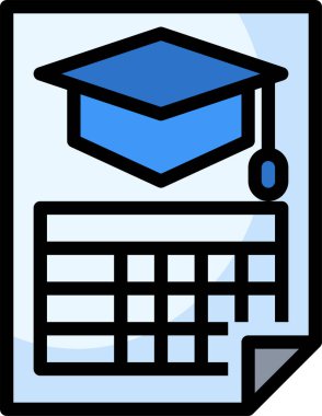 eğitim ve bilgi kavramı vektör illüstrasyonu 