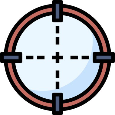 hedef konsept vektör çizimi 