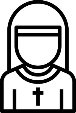 İlk komünyon elbisesi olan tatlı çocuk. Vektör