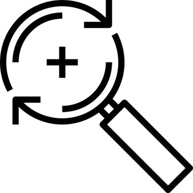 arama yakınlaştırma konsepti vektör çizimi 