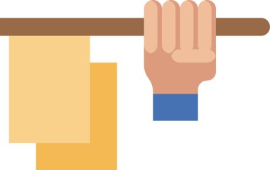 iş ve mali simge konsept vektör çizimi 