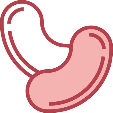 yiyecek ve içecek konsepti vektör modern resimleme simgesi 