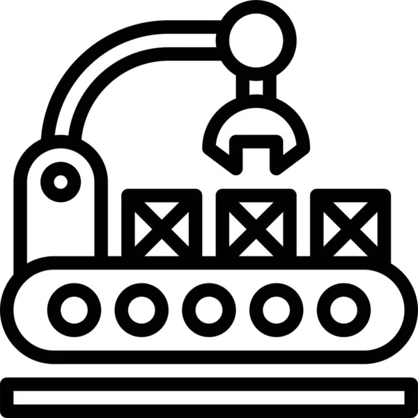 Automatikgetriebe Symbol Vektorabbildung — Stockvektor