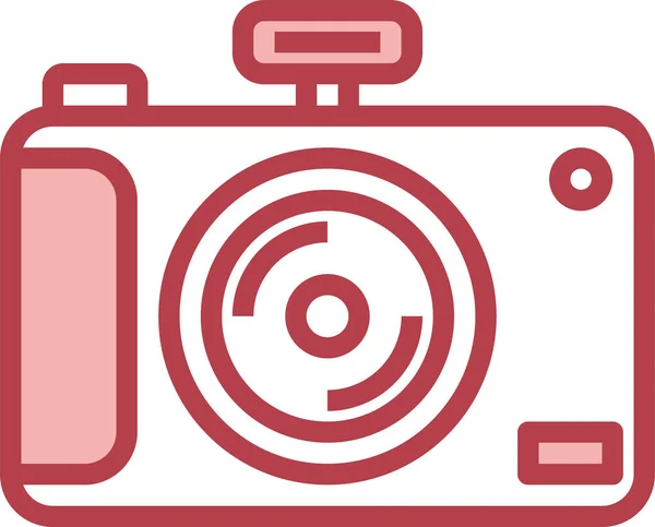 Camera Icoon Vector Illustratie — Stockvector