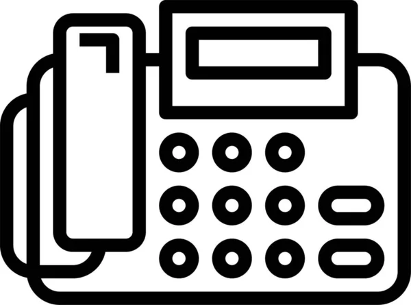 Іконка Телефонної Концепції Векторна Ілюстрація — стоковий вектор