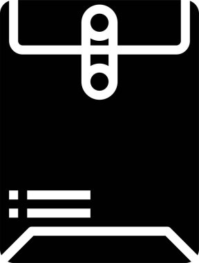 Posta kavramı simge vektör çizim 