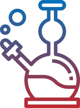 Bong simgesi, vektör çizimi